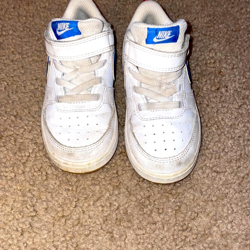 Nike Court Borough Low 2 PS 'White Pacific Blue'